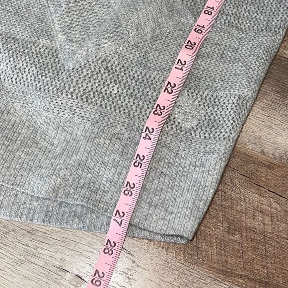 Splendid Womens Knit Ribbed Collar‎ Open Front Cardigan Sweater Light Gray Sz XS - Picture 7 of 7